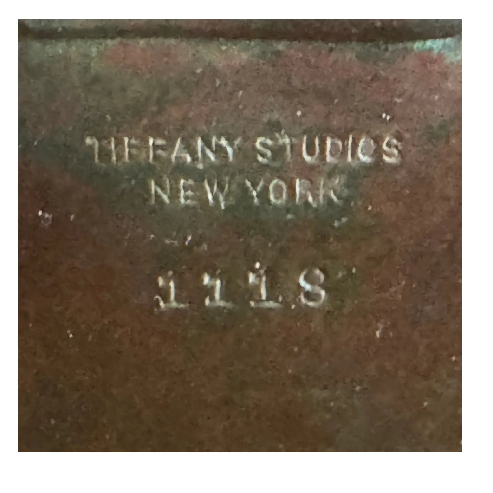Tiffany Studios Art Nouveau Bronze Frame- Stamped | Early 20th Century Handpicked By Heidi